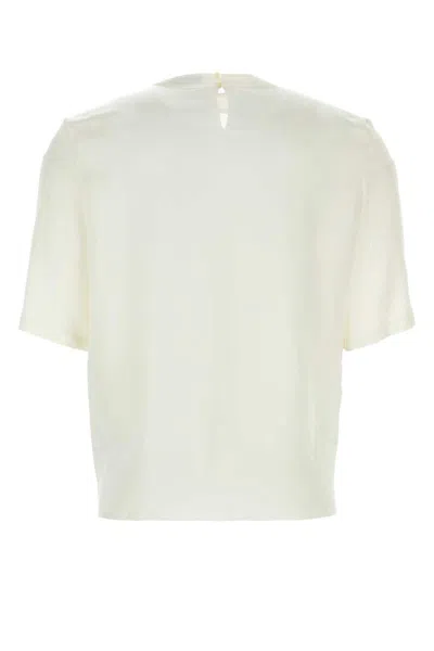 Shop Saint Laurent T-shirt In White