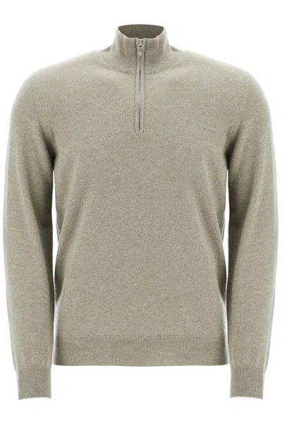 Shop Brunello Cucinelli Cashmere High Neck Pullover Sweater