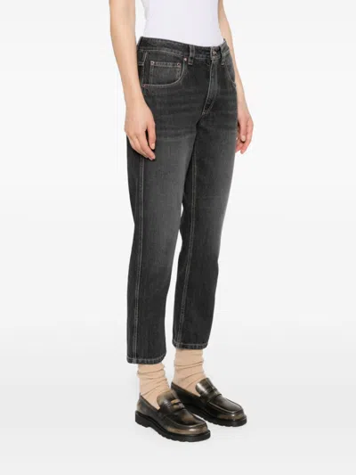 Shop Brunello Cucinelli Skinny Denim Jeans