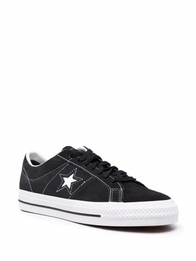 Converse One Star Pro Sneakers In Black