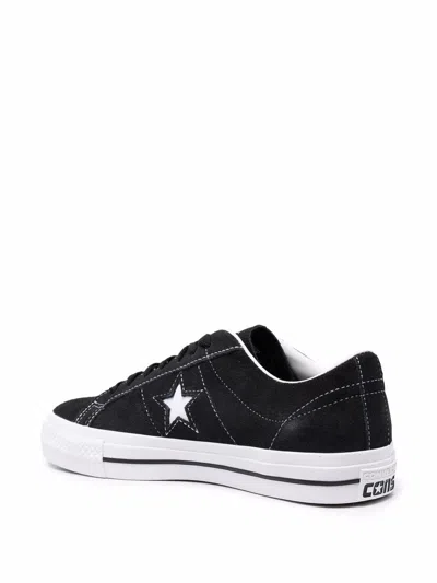 Converse One Star Pro Sneakers In Black