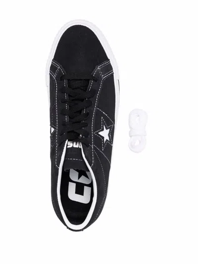 Converse One Star Pro Sneakers In Black