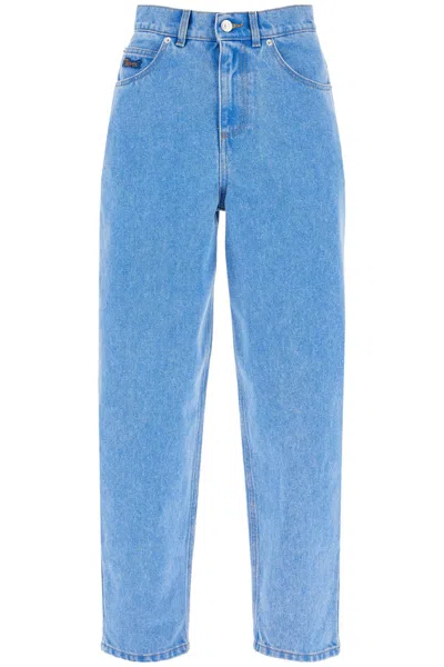 Shop Marni Organic Denim Cropped Jeans In