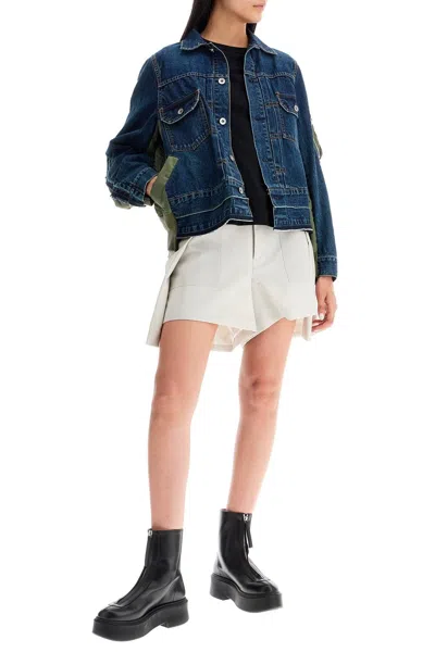 Sacai Patchwork Denim Jacket