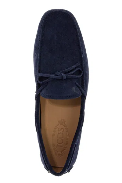 Shop Tod's Gommino Loafers With Laces