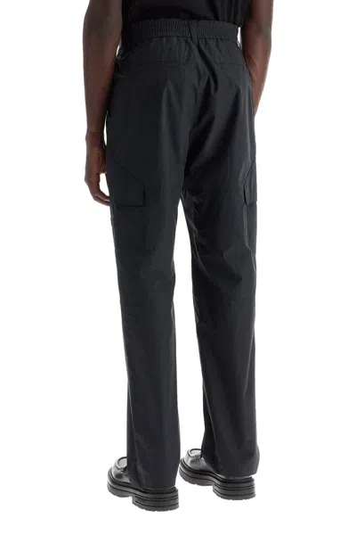 Versace Informal Pant Light Cotton Gabardine Fabric And Stamp Embroidery