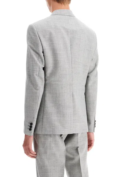 Versace Center Vent Peak Lapel Double-breasted Blazer
