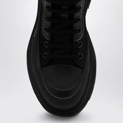 Alexander Mcqueen Tread Slick Boots In Black