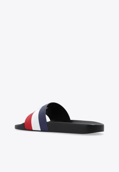 Moncler Basile Slides In Multicolor