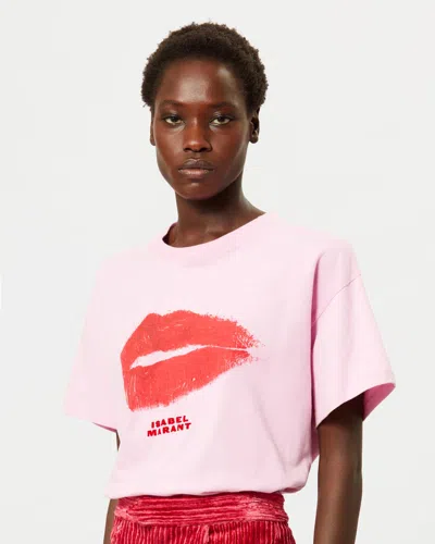 Isabel Marant Ben Tee-shirt In Pink