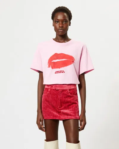 Isabel Marant Ben Tee-shirt In Pink