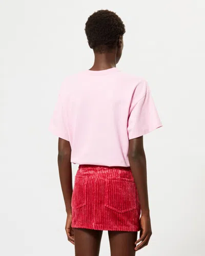 Isabel Marant Ben Tee-shirt In Pink