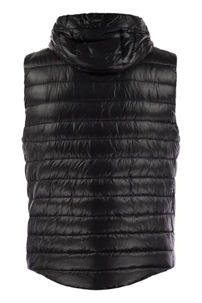 Herno Men's Sleeveless Down Jacket In Black