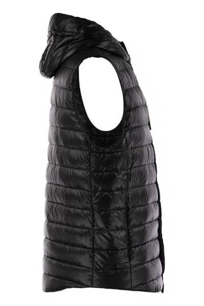 Herno Men's Sleeveless Down Jacket In Black