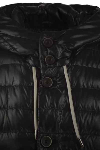 Herno Men's Sleeveless Down Jacket In Black