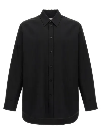 Jil Sander Black Regular Solid Shirt In Black