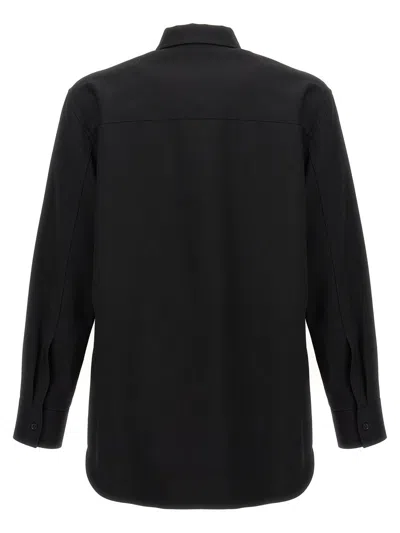 Jil Sander Black Regular Solid Shirt In Black