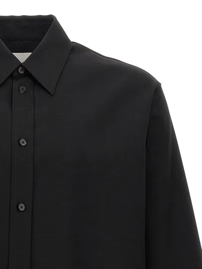 Jil Sander Black Regular Solid Shirt In Black