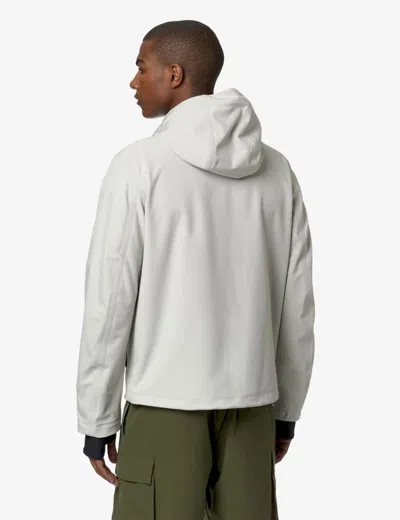 K-way Long-sleeved Casual Jacket In Brown