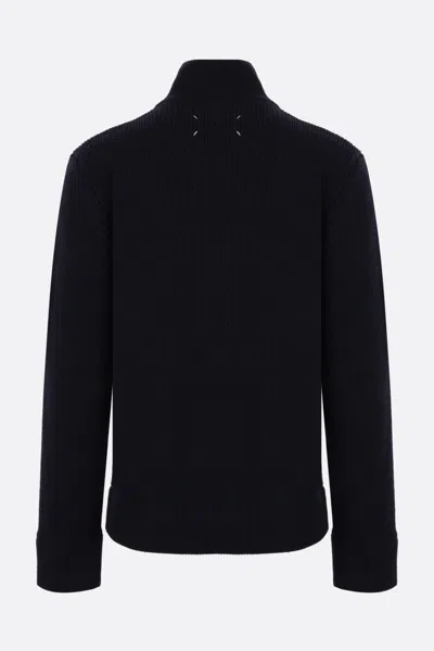 Shop Maison Margiela Sweaters In Blue