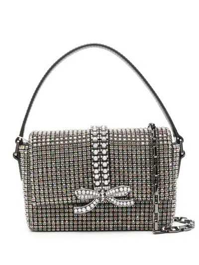 Self-portrait Gem-embellished Tote Bag In Multicolour