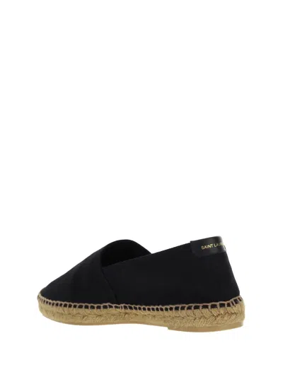 Shop Saint Laurent Espadrilles In Nero/nero