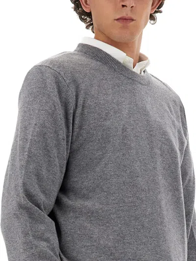 Shop Theory Cashmere Sweater In Grey