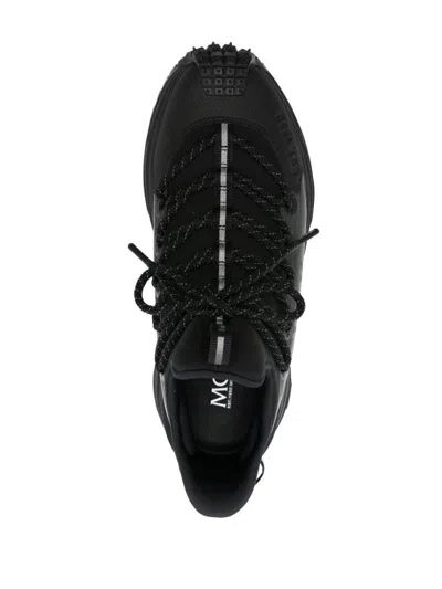 Moncler Trailgrip Lite2 Low Top Sneakers Shoes In Black