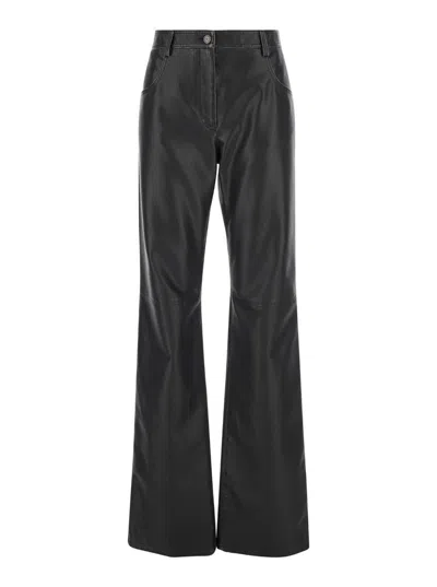 Msgm Pants In Black