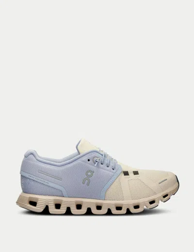 On Running Cloud 5 Two-tone Sneakers In White