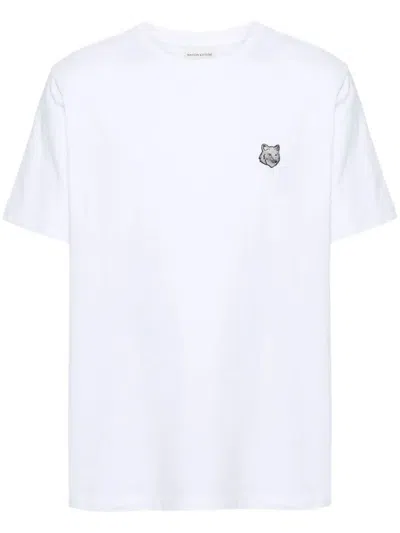 Shop Maison Kitsuné T-shirts & Tops In White