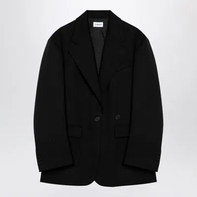 Shop P.a.r.o.s.h . Single-breasted Jacket In In Black