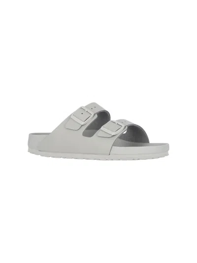 Birkenstock Arizona Eva Slides Narrow Fit In Grey