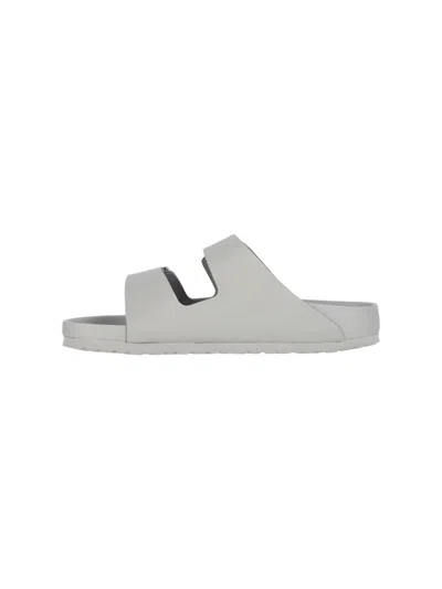 Birkenstock Arizona Eva Slides Narrow Fit In Grey