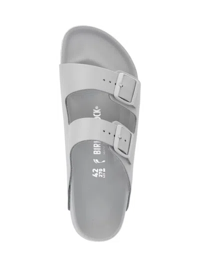Birkenstock Arizona Eva Slides Narrow Fit In Grey