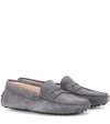 TOD'S Gommini suede loafers