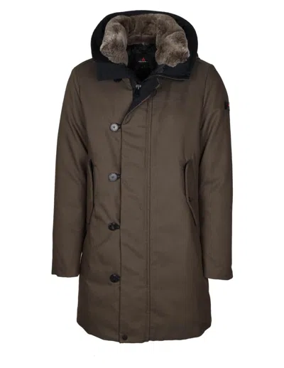 Shop Peuterey Parka In High Tenacity Fabric In Green