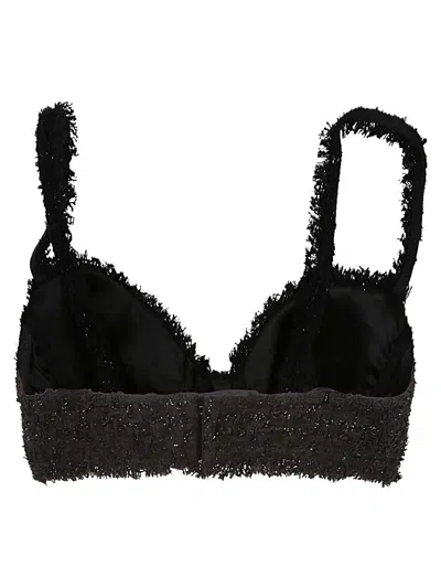 Balenciaga Adjustable Straps Textured Fabric Top