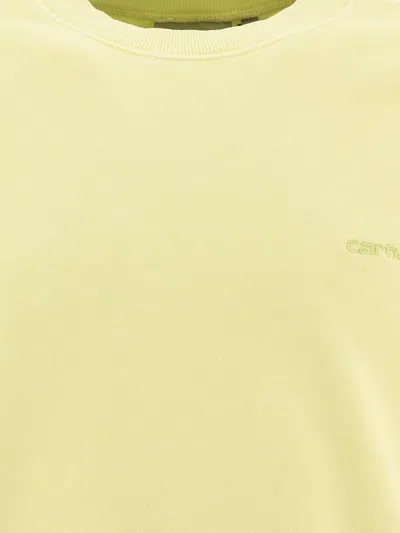 Carhartt Wip Duster Script Arctic Lime Sweatshirt