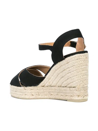 Castaã±er Castaner Blaudell Raffia Wedge Espadrilles
