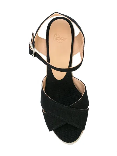 Castaã±er Castaner Blaudell Raffia Wedge Espadrilles
