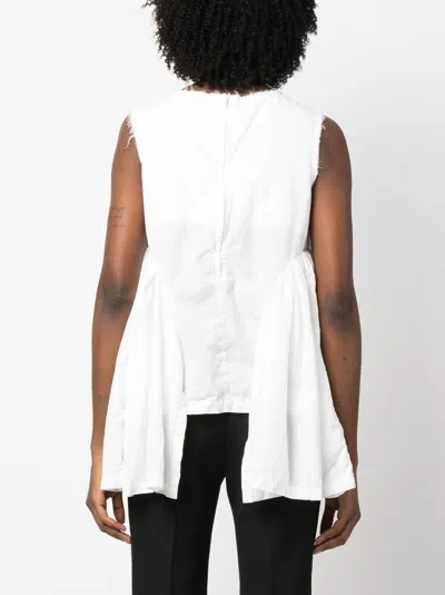 Comme Des Garçons Comme Des Garcons Asymmetric Tank Top