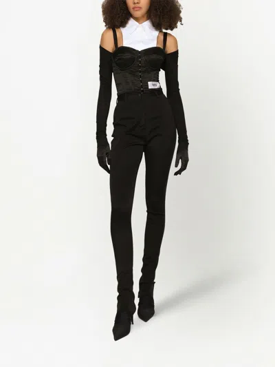 Dolce & Gabbana Layered-shirt Corset