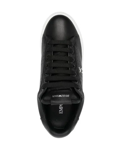 E 'clat Logo Leather Sneakers