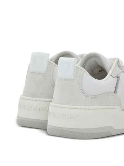 Ferragamo Women Gancini Leather Sneakers