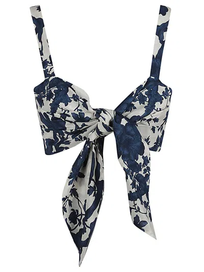 Lavi Blue Juliet Cotton Top