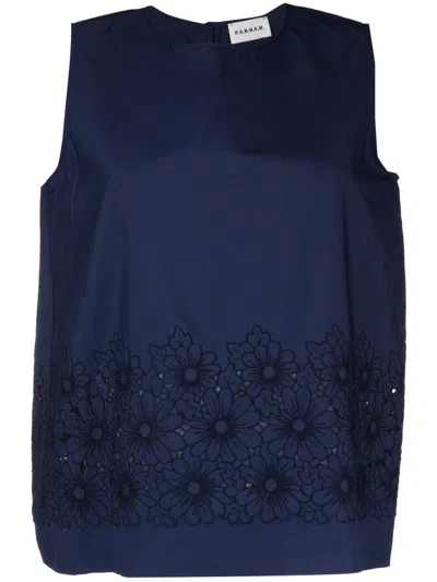 P.a.r.o.s.h Parosh Cotton Embroidered Top