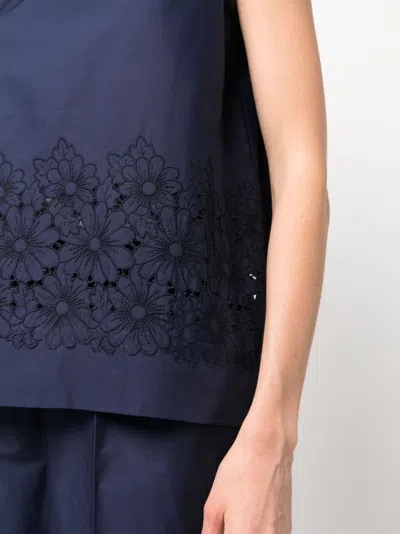 P.a.r.o.s.h Parosh Cotton Embroidered Top