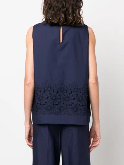 P.a.r.o.s.h Parosh Cotton Embroidered Top