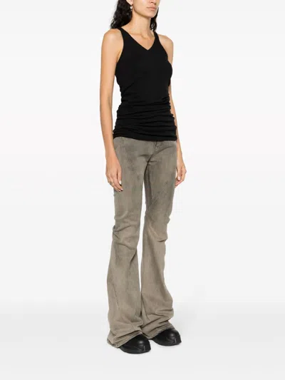 Rick Owens Drkshdw Double Ziggy Bananatank Top
